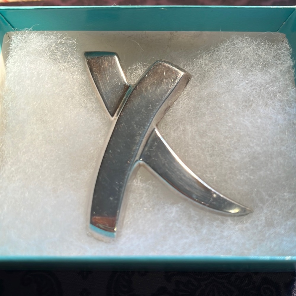 TIFFANY & CO PALOMA PICASSO PIN with Box